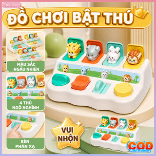 Hộp ú Oà Mở Ra Con Vật Ngộ Nghĩnh, Rèn Tư Duy Logic, Đồ Chơi Montessori 1-3 Tuổi, Quà Tặng Cho Giáo Dục Sớm Của Trẻ Em