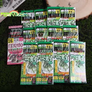 1 Pa Lunker Sabiki Rigs Móc Mồi Câu Cá Nước Mặn Phát Sáng Dạ Quang Flash Da Cá Mồi Biển Maerel Pesca Tale [MỚI]