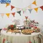 <cosyh>Cotton Flags Indoor Outdoor Use Reusable Design Versatile Hanging Options