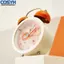 <cosyh>Compact Design Silent Twin Bell Alarm Clock with Convenient Night Light