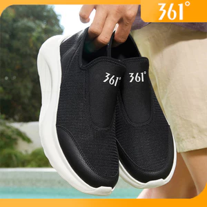 361° Giày Slip On Nam Siêu Mềm 3DIP Đệm Lưới Thoáng Khí Giày Đi Bộ Thông Thường