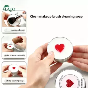 Dụng cụ mỹ phẩm Springevenstar Xà phòng làm sạch đa năng Bàn chải trang điểm làm sạch sâu Giữ bột phồng mềm mại và vệ sinh Ứng dụng dễ dàng cho phụ nữ Springevenstar