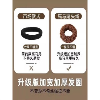 Dây Cao Su Đơn Giản Dây Buộc Tóc Nữ Không Làm Tổn Thương Tóc Độ Đàn Hồi Cao Bền Dây Buộc Tóc Đầu Bóng Chuyên Dụng Phong Cách Hàn Quốc Không Khí Cảm Giác 5.24 LWHE