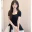 Pháp Nơ Gạc Váy Sang Trọng Tương Phản Màu Sắc Phiên Bản Thiết Kế Nẹp Eo Làm Nổi Bật Hình Cơ Thể Du Lịch Hẹn Hò Cổ Tích Nữ Tính Phong Cách Đầm