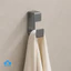 🌤️COD🌤️Móc Treo Chậu Nhà Tắm Dán Tường Không Cần Khoan Đục Chất Liệu Hợp Kim Nhôm Không Gỉ Sét