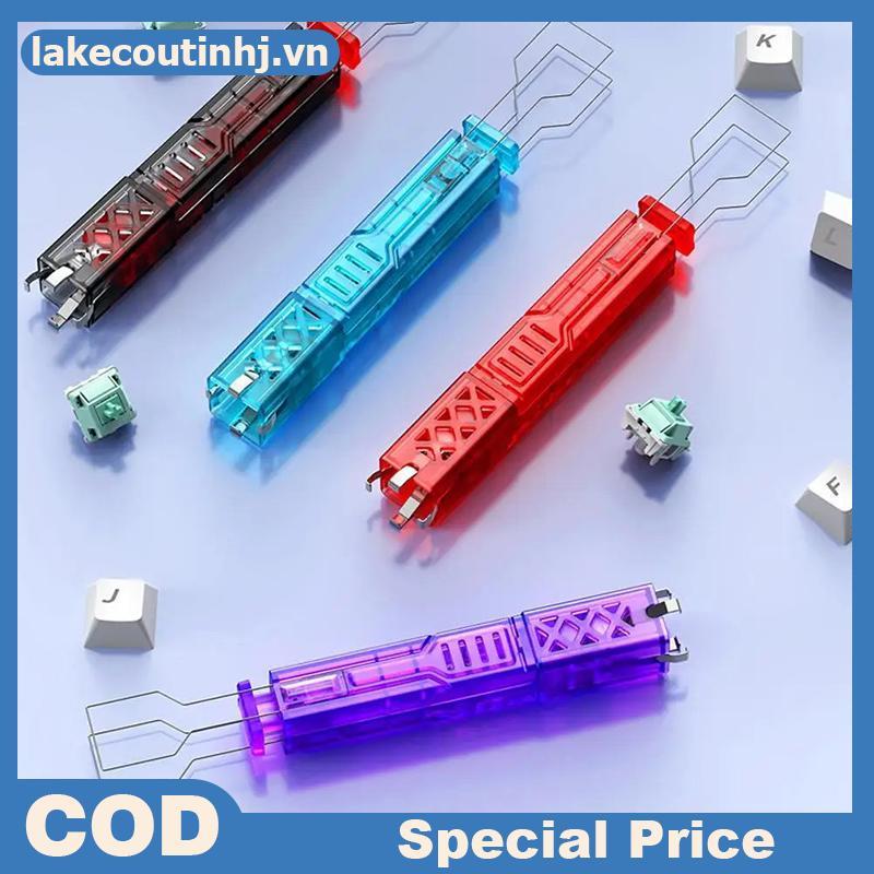 Bộ công cụ loại bỏ bàn phím cơ Lu Keycap Puller và Switch Puller 2 trong 1 Dễ dàng làm sạch cho máy tính để bàn chơi game PC tinhj