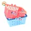 CANAMEK Giỏ Mua Sắm Đồ Chơi Trẻ Em Siêu Thị Mini Mua Sắm Tay Giỏ Mô Hình DollHouse CSF