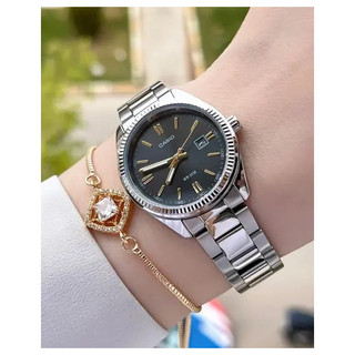 Đồng hồ nữ dây thép Casio LTP-1302D-1A2VDF size 30.2mm | Casio nữ LTP-1302D-1A2