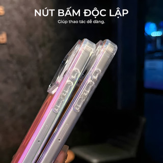 Ốp Lưng Phản Quang iPhone 17 Pro Max  Ốp Sát Máy Tích Hợp Vòng Từ Tính Chống Sốc Cực Tốt