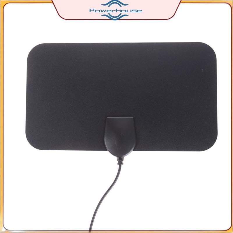 Ăng-ten TV ĐIỆN HDTV DVB-T2 Flat HD Kỹ thuật số trong nhà khuếch đại phạm vi 50 dặm TVFox.