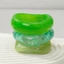THEGIRL8B Nhựa Lắc Tay, Vòng Tay Acrylic Chuyển Màu Trong Suốt, Trang Sức Cổ Tay Đá Cẩm Thạch Hình Học Không Đều Chunky Cuff Gen Z Nữ