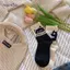AqToCna Hoạt Hình Mèo Dễ Thương Màu Sắc Phù Hợp Với Polyester Cotton Sos Giữa Ống Sos Thoáng Khí Hút Mồ Hôi Thể Thao So Sweet Sinh Viên So AqToCna