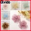OLVIDO Organza Hoa, Chất Liệu Organza Vải Hoa Phụ Kiện DIY, Hình Hoa Thanh Lịch Màu Hồng Quần Áo Phụ Kiện Đám Cưới