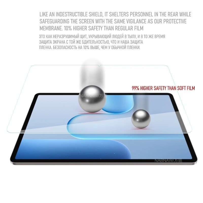 1-2 Chiếc Kính Cường Lực Mờ Cho Samsung Tab A11 A11 + A7 A8 A9 A9 + Lite 8.7 10.4 11.0 10.5 HD Bảo Vệ Màn Hình Chống Ánh Sáng Xanh Và Phim Blueray