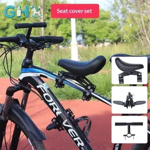 GHX Xe Đạp Trước Ghế Trẻ Em Có Tay Cầm Bàn Đạp Chân Xe Đạp Leo Núi Ghế An Toàn Cho Bé Loại Bỏ Qui Ngoài Trời Cha Mẹ-Con Khung Ghế VN