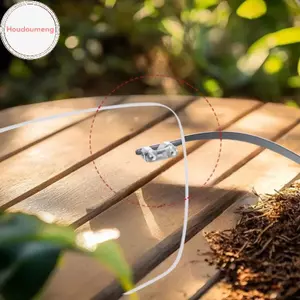 Houdou 100 Chiếc Kính Không Vành Đôi Cao Su Cắm Lo Ống Lót Kính Mắt Nhựa Đôi Bushing Chân Sửa Chữa Kính Mắt Phụ Kiện VN