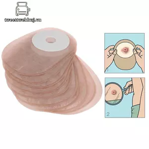 Tweeduj 10 Chiếc Hệ Thống Một Mảnh Túi Colostomy Dùng Một Lần Ostomy Thoát Nước Túi Đơn VN
