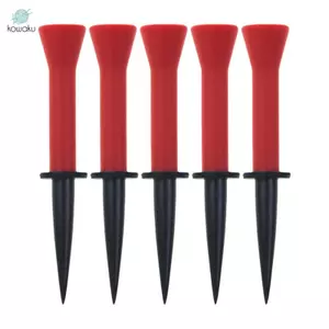 5x Cao Su Golf Tee Bóng Golf Không Thể Phá Vỡ Người Chơi Quà Tặng Golf Tee Step Up