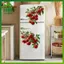 SWEET Có Thể Tháo Rời Hoa Bướm Tự Dính Tủ Lạnh Stiers Nhiều Màu Sắc Decals Dán Tường Trang Trí Tủ Lạnh Cho Căn Hộ n