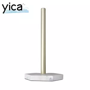 Giá treo khăn giấy YICA, có đế có trọng lượng Mô phỏng khăn giấy bằng đá cẩm thạch, Giá treo khăn giấy đứng bằng thép không gỉ bằng thép không gỉ bằng thép không gỉ Giá treo giấy Phòng tắm nhà bếp Phòng khách