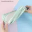 MỚI Mới Trong Suốt Lưới Lớn Hộp Đựng Bút Chì Hai Lớp Túi Đựng Bút Chì Cầm Tay Di Động Đa Năng Túi Đựng Mỹ Phẩm Văn Phòng Phẩm Bảo Quản Văn Phòng Sinh Viên Essentials SKY