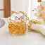 Mới Dầu Đầy Chai Cát Cát Acrylic Hạt Dạ Quang Nhiều Màu Sắc Mèo May Mắn Móc Khóa Mặt Dây Chuyền