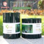 Hàng rào sân vườn bằng nhựa PWSEND, Biên giới cạnh cỏ cỏ riêng biệt, Giường cỏ và hoa di động có thể tái sử dụng 10cm / 15cm / 20cm * 9M Đồ dùng làm vườn