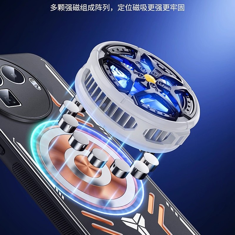 Ốp Điện Thoại Tản Nhiệt Graphene Sang Trọng Cho Realme GT 8 Pro NEO 7 Pro 5G Vỏ Đồng Đỏ Làm Mát Kim Loại Vỏ Chống Sốc Xe Ô Tô Từ Tính Vỏ Điện Thoại