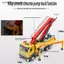 MỚI 1: 32 Bơm Bê Tông Tru Đồ Chơi Xe Diecast Meatl Xe Mô Hình Kéo Ba Âm Thanh & Ánh Sáng Thu Nhỏ Bộ Sưu Tập Quà Tặng Cho Bé Trai Kid SKY