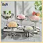 B & N Inox Salad Cốc Thực Phẩm Cốc Kem Cốc Cốc Retro Món Tráng Miệng Bát Trái Cây Sữa Chua Sona Bát Dụng Cụ Nhà Bếp Gia Đình.