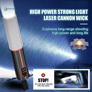 Nhẹ, Di Động, Cắm Trại, Lâu Dài, Sạc Nhanh, Khẩn Cấp Ngoài Trời Đèn Pin Laser Nhựa Kính Thiên Văn mới