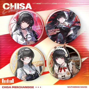 ✨Sản phẩm mới✨Naru Chao Hàn Quốc Linkage Series Chisaki Bar Chi 75mm Huy hiệu Anime Trò chơi Hàng hóa✨Sự kiện✨
