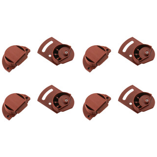 【COLORFUL】Sliding Door Castors Set of 4 For Smooth For Durable Adjustable Height Furniture