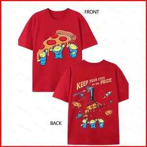 GC1 Toy Story 5 AIEN 220g cotton dày trẻ em cartton 110cm-6XL Áo thun ngắn tay áo thun GC1