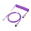 Cáp cuộn dây lò xo cuộn BTM Cáp USB A đến Type C cho bàn phím cơ