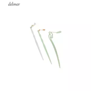 DELMER Nữ Kẹp Tóc Ngọt Ngào Đơn Giản Thanh Lịch Mới Mũ Đội Đầu Hàn Quốc Kẹp Tóc Hoa Pendent Vintage Nĩa Tóc