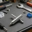 VIC Professional 3 tuốc nơ vít Công cụ tháo gỡ Tuốc nơ vít tam giác cho máy cắt tương thích Microtech Đường kính cơ sở 7Mm