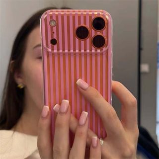 Ốp Lưng Cho OPPO Reno 14F 13F 12F 15F 15 13 12 14 Pro Reno14 F 5G Vỏ TPU Trong Suốt Nhiều Màu Sắc Sọc Ốp Lưng Bảo Vệ Ống Kính Chống Rơi Xu Hướng Thương Hiệu Bumber Bảo Vệ Camera