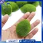 Moss Rock Trang trí 30 CÁI 3 kích cỡ Quả bóng rêu xanh nhân tạo, Sắp xếp rêu giả bằng đá