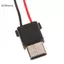 GCDHome USB Type-C Đầu nối chống nước Dây hàn Soet nữ Cổng Type-C Giao diện sạc Soet có dây hàn HOT