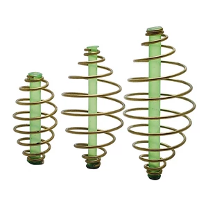 Lò xo đục lỗ 10 Cái Bream Coil Phương pháp nội tuyến Câu cá Điểm cố định Tổ