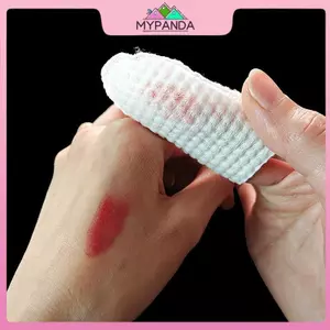 MYPANDA 120 Cái / túi Hình Chữ U Nhà Thơ Bông Miếng Lót Trang Điểm Mặt Bông Miếng Lót Mỹ Phẩm Mềm Cho Mặt Trang Điểm Loại Bỏ Miếng Lót.