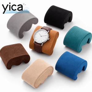 Gối cố định YICA, Đồng hồ trưng bày đa chức năng Gối lưu trữ, Đồng hồ đeo tay cố định Suede Velvet