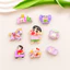Set Charm Shin Đỏ May Mắn Tinh Nghịch Và Hội Bạn May Mắn Kawaii, Bộ Charm Mèo Tài Lộc Ngựa Đỏ Cún Dễ Thương