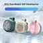 Quạt điện không lưỡi Mini im lặng CATMALLER88, Quạt thắt lưng treo 3 tốc độ có thể điều chỉnh 360 độ, Quạt bỏ túi dài có thể sạc lại USB có thể đeo được