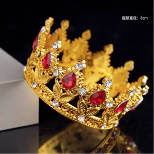 Vương Miện Nhựa Trang Trí Bánh Trang Trí Nướng Cô Dâu Bánh Sinh Nhật Vương Miện Trang Trí S5ZM