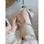 Acetate Hot Khoan Mới Phong Cách Trung Hoa Satin Quần Ống Thẳng Nữ Mùa Hè Phong Cách Mới Drap Ôm Hơn Nhìn Mỏng Quần Thường Ngày