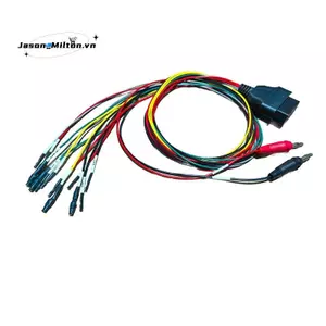 Cáp đột phá Tricore Bộ chuyển đổi chẩn đoán OBD2 ECU Pinout Công tắc 12V