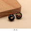 Sườn Xám Nút Giả Ngọc Kim Loại Receptacle Nút Retro Tang Phù Hợp Với Hanfu Nút Trang Trí Nhựa Ngọc Hạt Nút Phụ Kiện 6.7