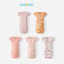Nhộng chũn khóa kéo 2 đầu cho bé sơ sinh chất liệu cotton mềm mát